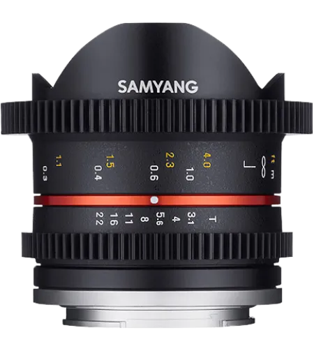 Samyang 8mm T3.1 Cine UMC Fish-Eye II Canon M