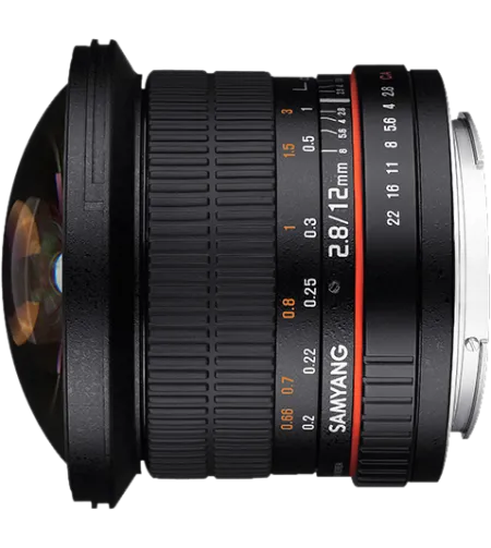 Samyang 12mm f/2.8 ED AS NCS Fish-Eye Canon M