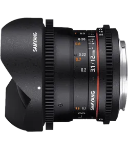 Samyang 12mm T3.1 VDSLR ED AS NCS Fish-Eye Pentax