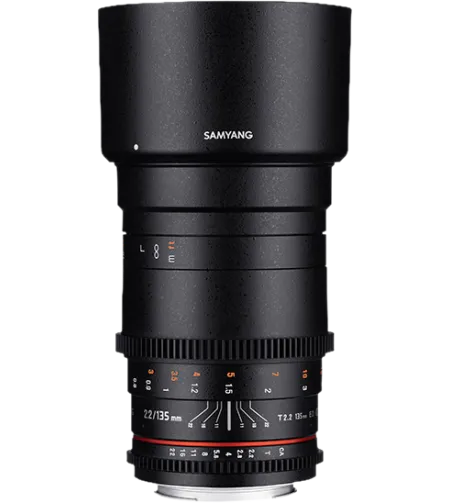 Samyang 135mm T2.2 VDSLR ED UMC Canon M