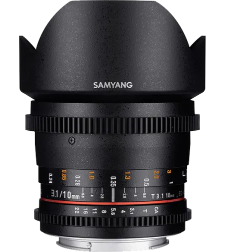 Samyang 10mm T3.1 VDSLR ED AS NCS CS II Canon EF