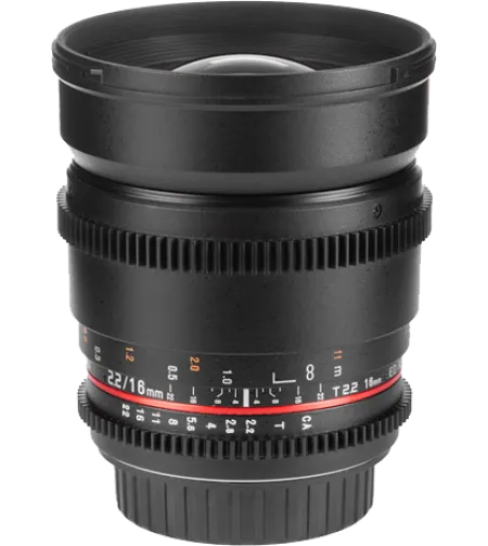 Samyang 16mm T2.2 VDSLR ED AS UMC CS II Nikon F