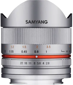 Samyang 8mm f/2.8 UMC Fish-Eye II Fuji X (Silver)
