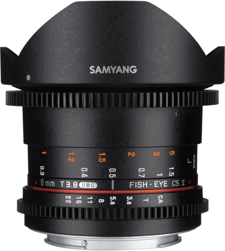 Samyang 8mm T3.8 VDSLR UMC Fish-Eye CS II Pentax K