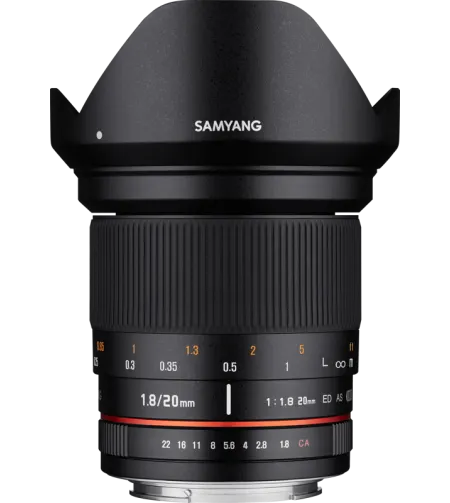 Samyang 20mm f/1.8 ED AS UMC Sony E