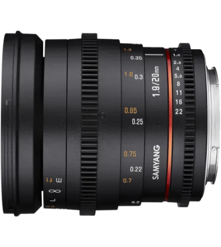 Samyang 20mm T1.9 ED AS UMC Canon M