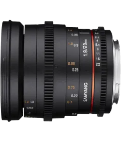Samyang 20mm T1.9 ED AS UMC Fuji X