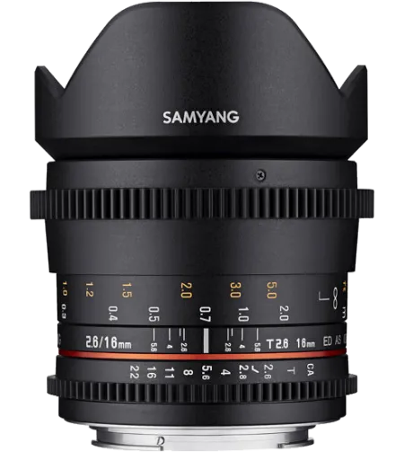 Samyang 16mm T2.6 ED AS UMC MFT