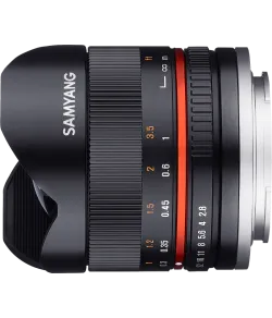 Samyang 8mm f/2.8 UMC Fish-Eye II Fuji X (Black)