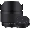 Samyang AF 12mm F/2.0 Fuji X with Lens Station