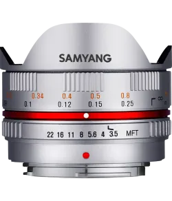 Samyang 7.5mm f/3.5 Fish-Eye MFT (Silver)