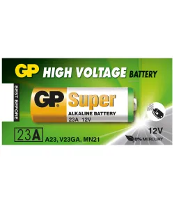 GP Super A23 / V23GA / MN21/ 23A 12V 55mAh Alkaline baterija