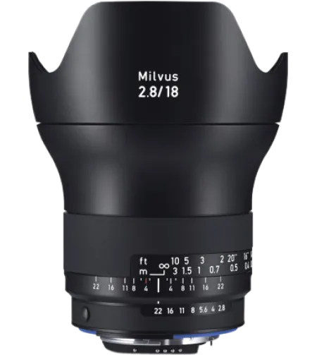 Zeiss Milvus 18mm f/2.8 Canon EF (ZE)