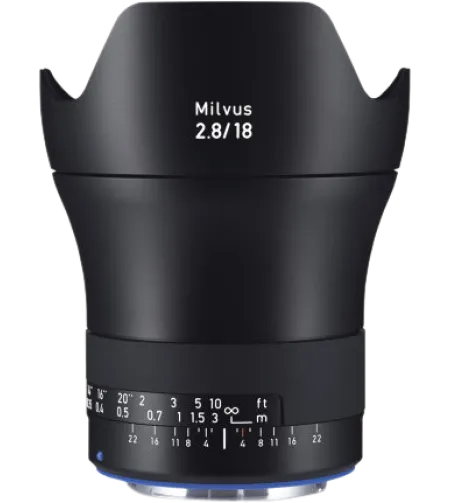 Zeiss Milvus 18mm f/2.8 Canon EF (ZE)