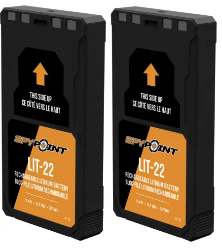 Liitiumaku SPYPOINT LIT-22 SPYPOINT TWIN pakett