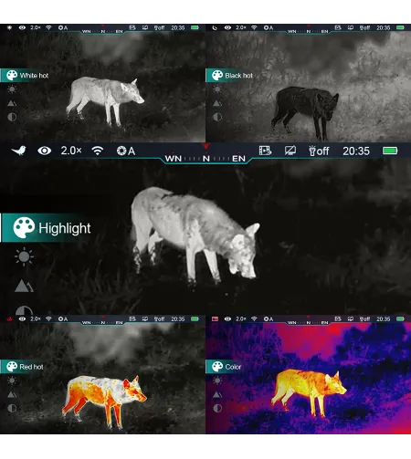 Thermal Imaging Riflescope INFIRAY TH35 Series