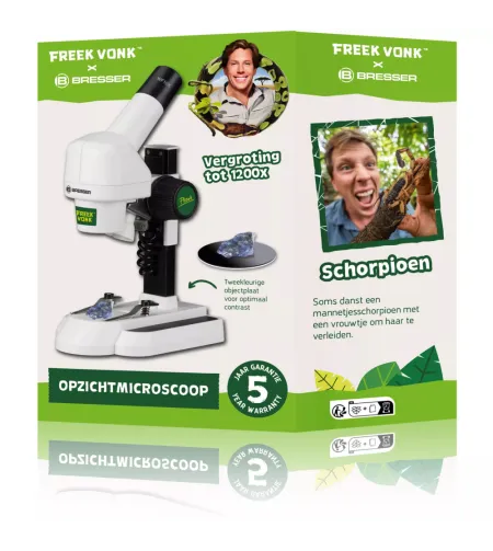 FREEK VONK x BRESSER Incident Light Microscope