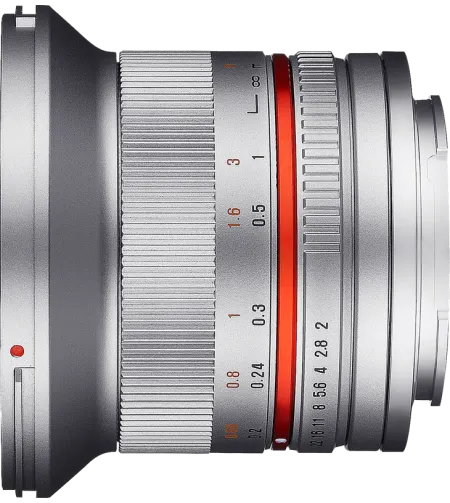 Samyang 12mm f/2.0 NCS CS Fuji X (Silver)
