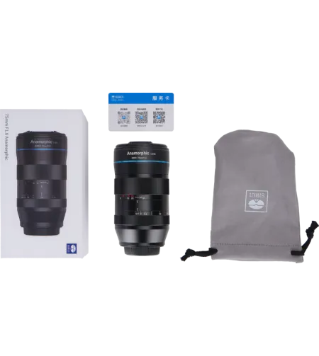 Sirui Anamorphic Lens 1,33x 75mm f/1.8 X Mount