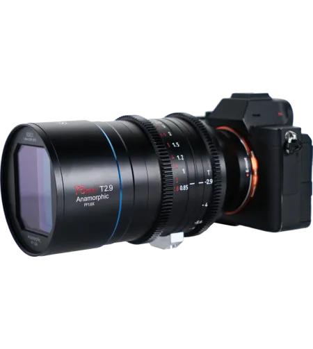 Sirui Anamorphic Lens 1,6x Full Frame 75mm T2.9 E-Mount