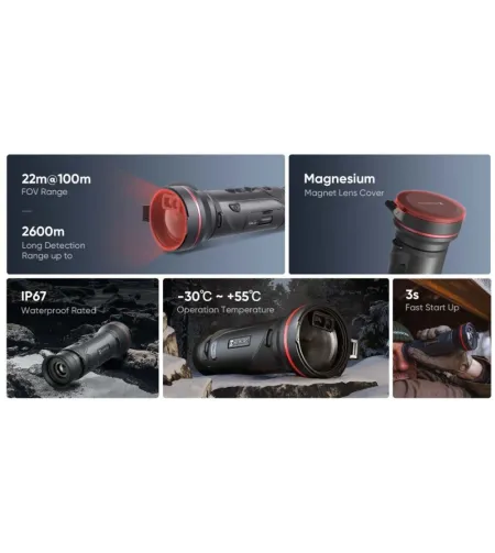 Thermal monocular HIKMICRO FALCON FQ50L 2.0