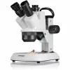 BRESSER Analyth STR Trino 10x - 40x Trinoculary Stereo Microscope with Incident and Transm