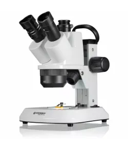 BRESSER Analyth STR Trino 10x - 40x langeva ja läbiva valgusega trinokulaarne stereomikros