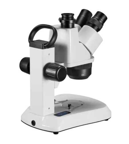 BRESSER Analyth STR Trino 10x - 40x Trinoculary Stereo Microscope with Incident and Transm