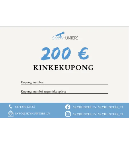 Gift card - 200 Euro