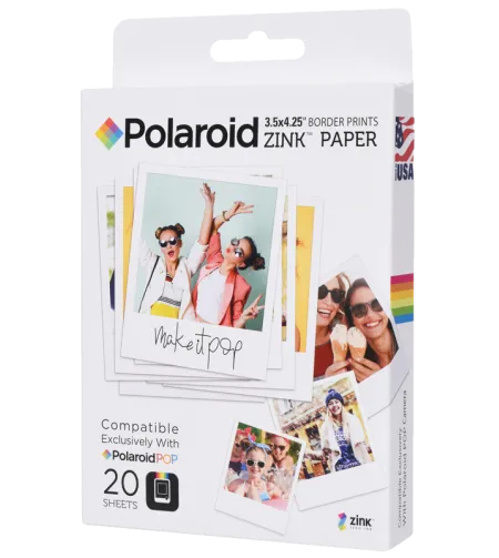 Polaroid Instant Zink Media 3,5x4,25 Pop 20 pack
