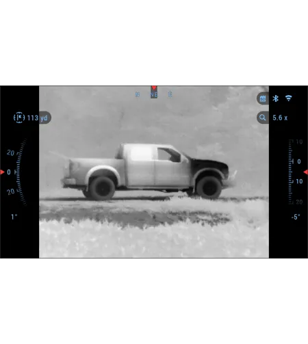 Termiline binokkel,  ATN BINOX 4T 640 2.5-25X with  Laser Rangefinder