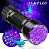 21 LED UV Flashlights