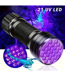 21 LED UV Flashlights