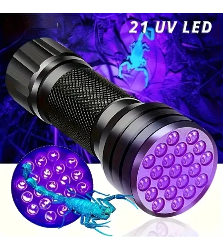 21 LED UV Flashlights