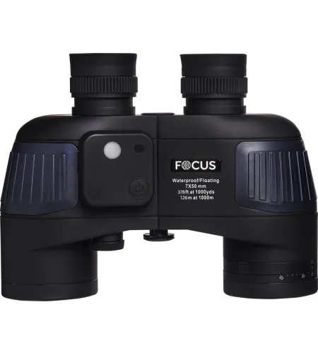 Водонепроницаемый бинокль с компасом Focus Aquafloat 7x50