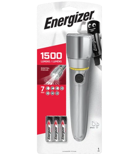 Energizer Vision HD Metal 6AA - 1500 Lumens