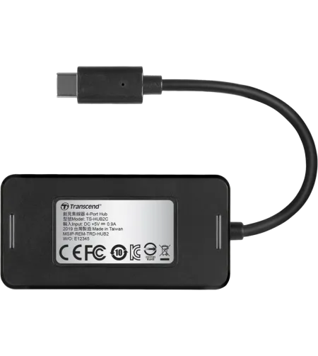 Transcend 4-port HUB USB 3.1 (USB Type-C)