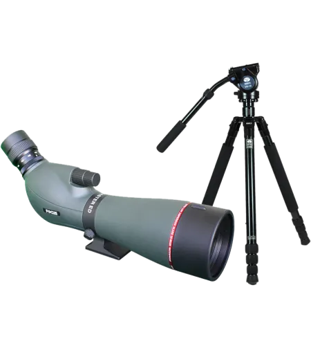 KIT FOCUS VIEWMASTER 20-60X80, SIRUI R-2004+VH10