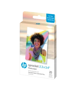 HP Zink Paper Sprocket Select 20 Pack 2,3x3,4''