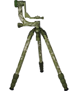 Sirui Carbon Tripod + Gimbal Head kit CT-3204 +CH20 Camoflage