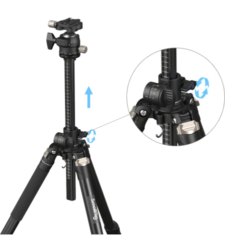 SmallRig 4288 Tripod with Lateral Center Column CT200