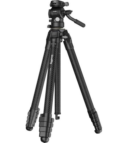 SmallRig 5028 Portable Carbon Fiber Travel Tripod Kit