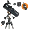 Celestron Astromaster 114EQ-MD teleskoop telefoniadapteri ja kuufiltriga