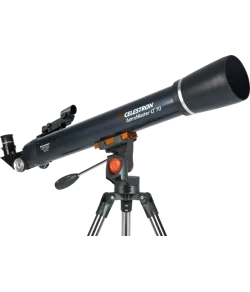 Телескоп Celestron Astromaster LT 70AZ с адаптером для телефона и лунным фильтром.