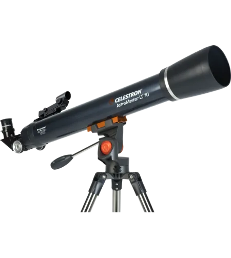Телескоп Celestron Astromaster LT 70AZ с адаптером для телефона и лунным фильтром.