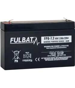 FULBAT AGM-FP 6V-7.2Ah aku