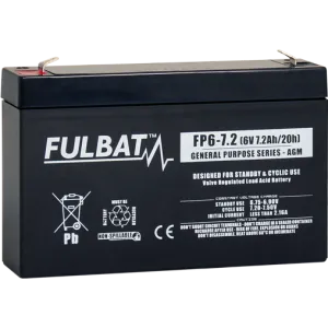 FULBAT AGM-FP 6V-7.2Ah aku