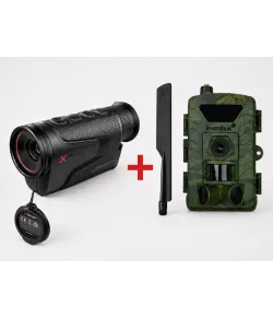 Nocpix termokaamera Lumi P13 + Levenhuk Trap LTE10 rajakaamera