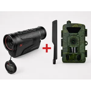 Nocpix termokaamera Lumi P13 + Levenhuk Trap LTE10 rajakaamera