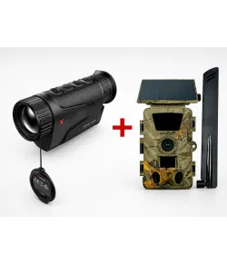 Nocpix LUMI L19 termokaamera + Levenhuk Trap LTE30 rajakaamera